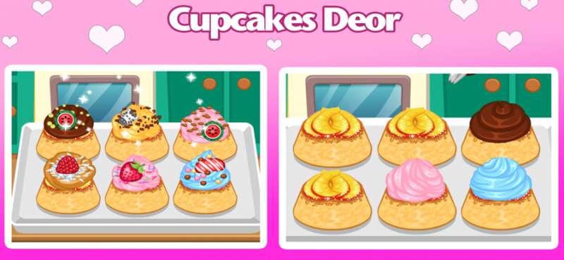 Peach Cupcake Cookingios版5