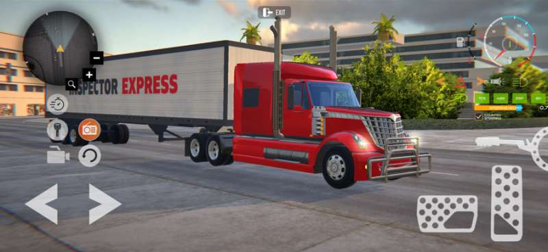American Truck Car Driving Simios版1