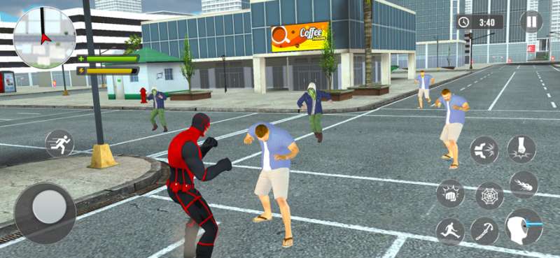 Superhero Rope War Rescue Gameios版2