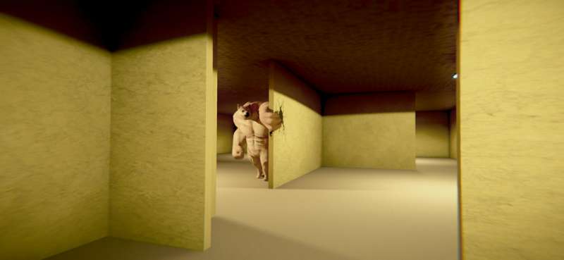 Backrooms Buff Doge Horrorios版1