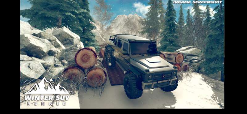Winter SUV Mountains Runnerios版1