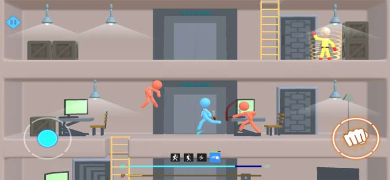 火柴人冲床ios版7