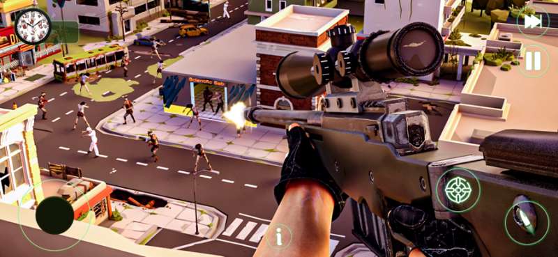 狙击僵尸狩猎 3D 游戏ios版3