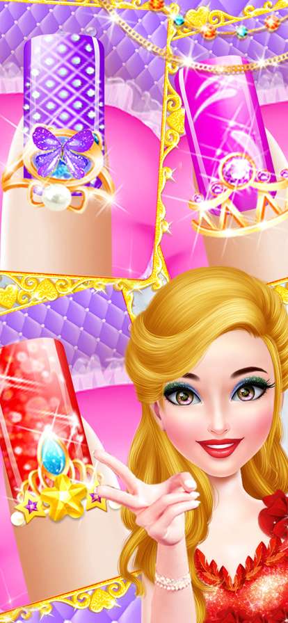 美甲游戏: 化妆美甲美甲设计修指甲美甲师ios版4