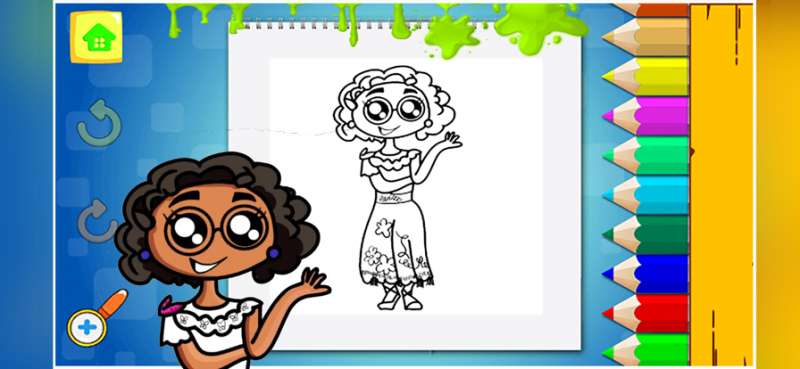 Mirabel Coloring Encantoios版1