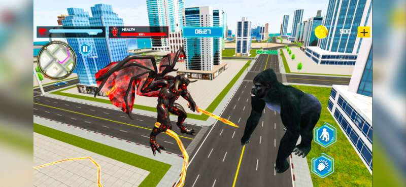 大猩猩游戏城市攻击ios版1