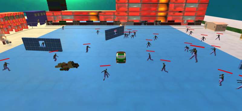 Car Race Zombie killer Gamesios版2