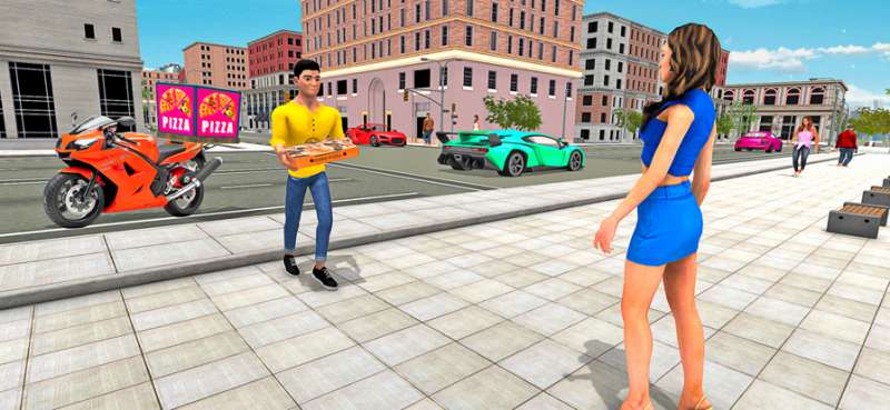 比萨送货自行车驾驶 3Dios版3