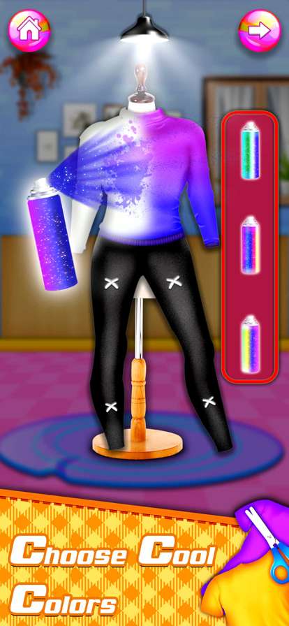 DIY t 恤设计游戏ios版3