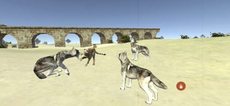 Wolf Run Animal Fight 3Dios版3