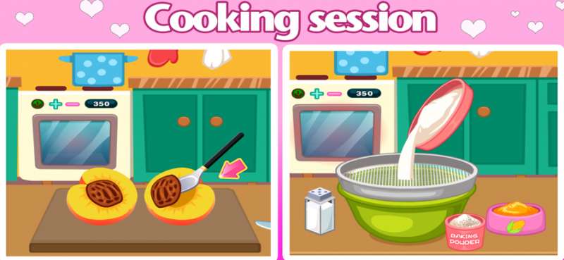 Peach Cupcake Cookingios版1