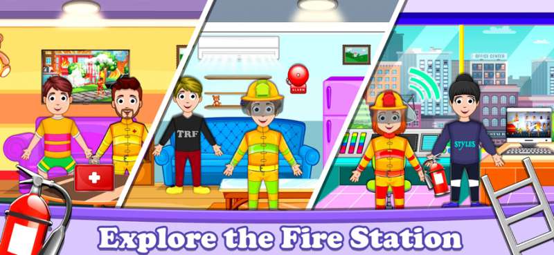假装城市消防员的生活ios版1