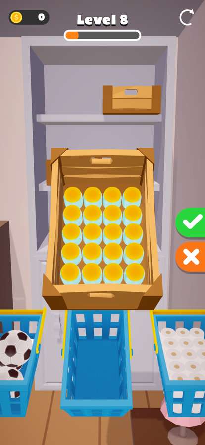 填充和整理橱柜游戏 3Dios版4