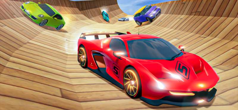 Mega Ramp Stunts Cars Gameios版3