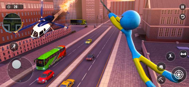 Spider RopeHero SuperHero Gameios版3