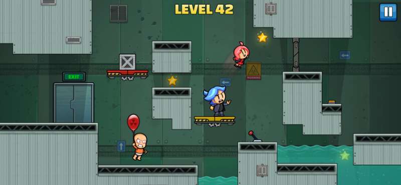 红色和蓝色火柴人游戏ios版3