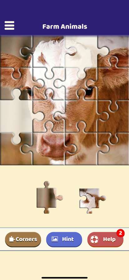 Farm Animals Jigsaw Puzzleios版1