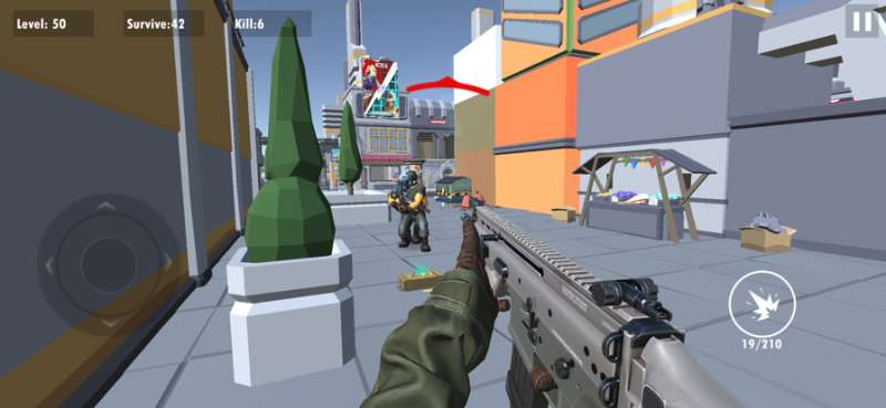 求生战斗:都市枪王ios版0