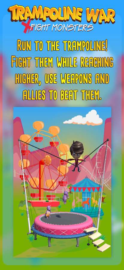 Trampoline War : Fight Monsterios版2