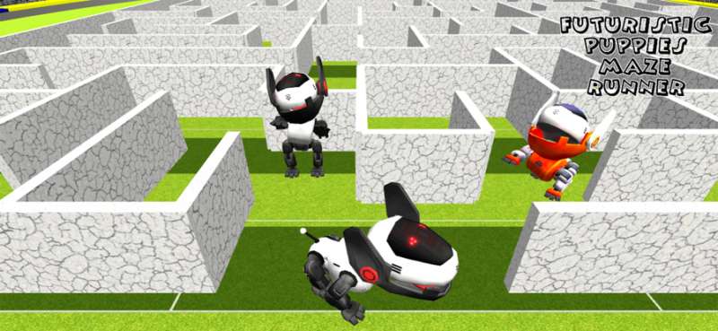 Futuristic Puppy Maze Runios版2