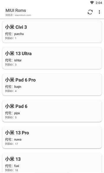 MIUI Roms2
