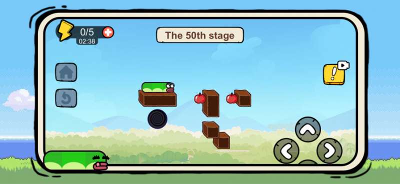 贪吃的苹果蛇ios版1