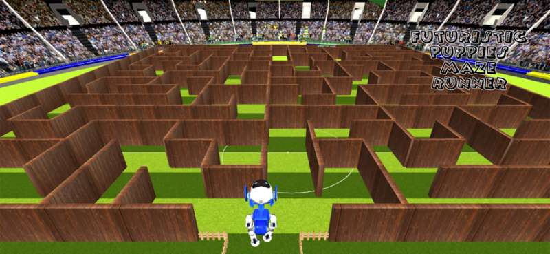 Futuristic Puppy Maze Runios版6