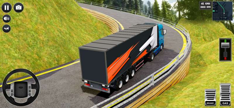 半卡车驾驶模拟器ios版0