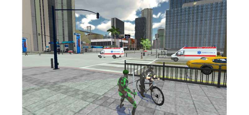 Green Rope Hero Vegas Cityios版3