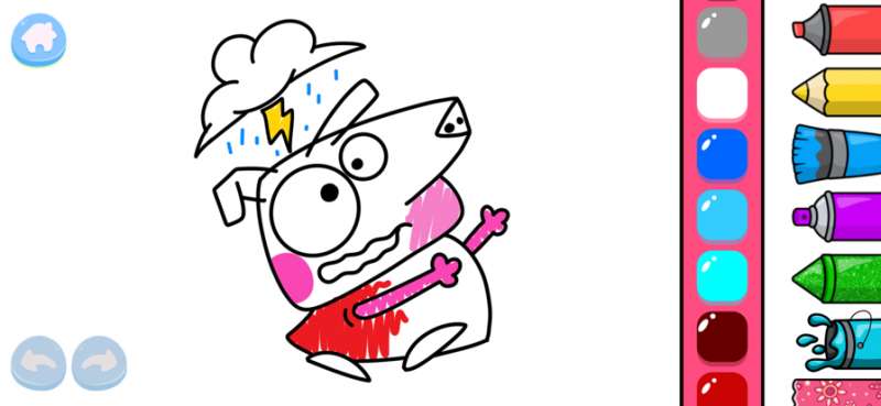 Cute Piggy : Coloringios版0