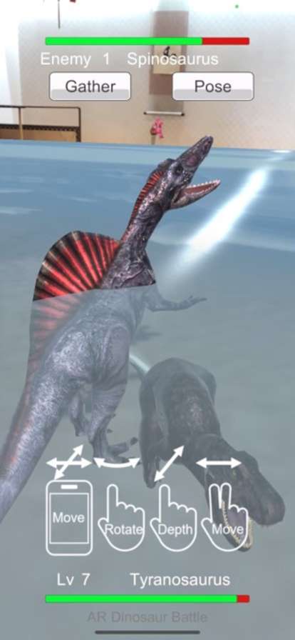 AR Dinosaur Battleios版3