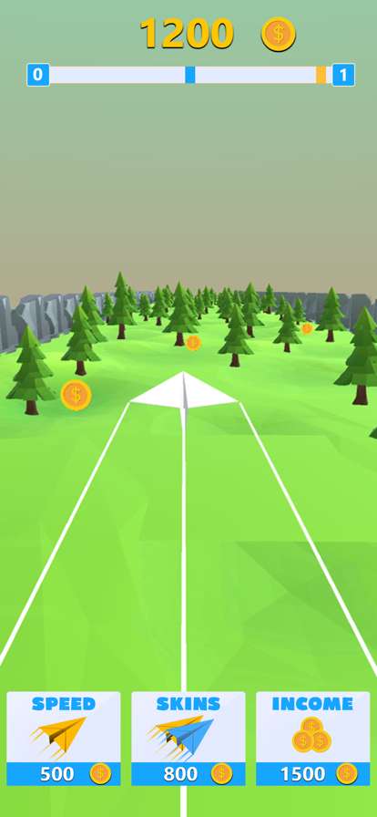 Fly Paper Plane Gameios版5