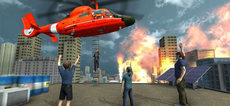 城市直升机救援任务ios版0