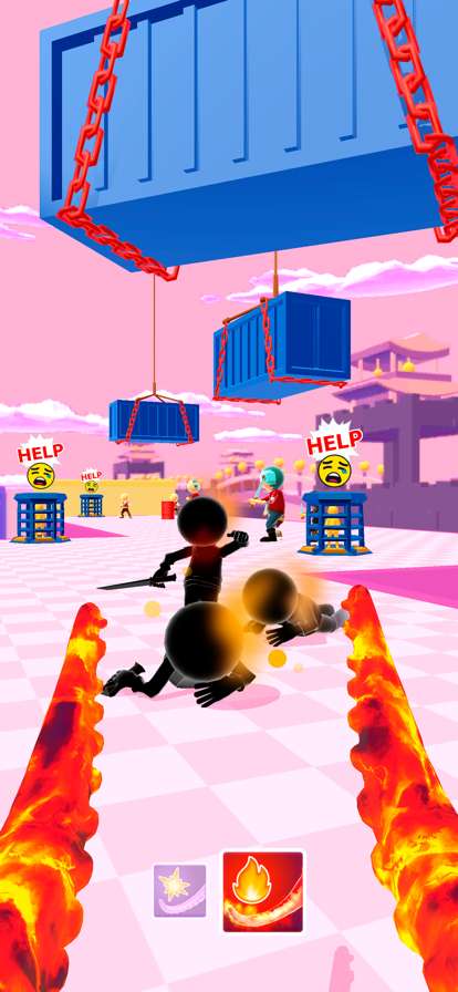 Tentacle Hit: Dark Assassinios版0