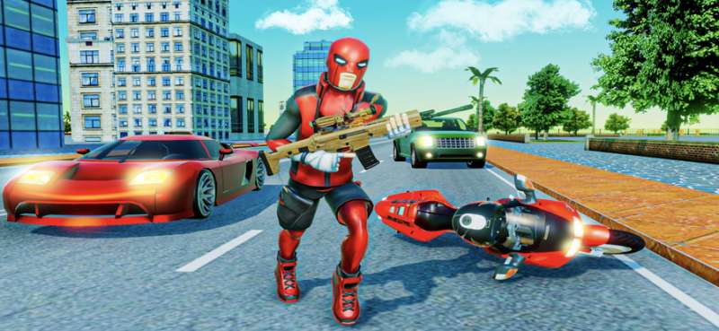 Gangstar Rope Hero Crime Cityios版1