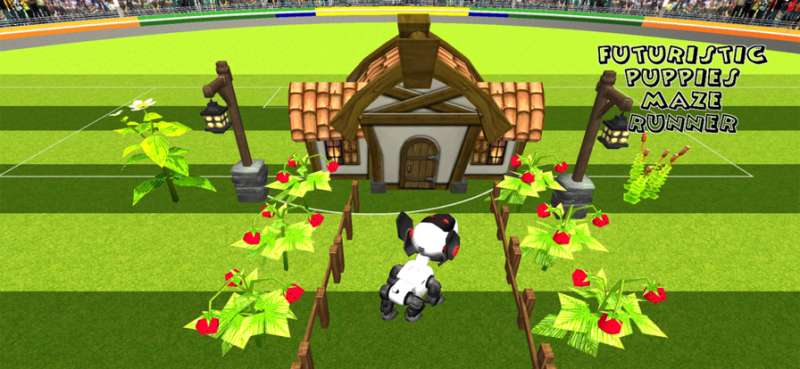 Futuristic Puppy Maze Runios版1
