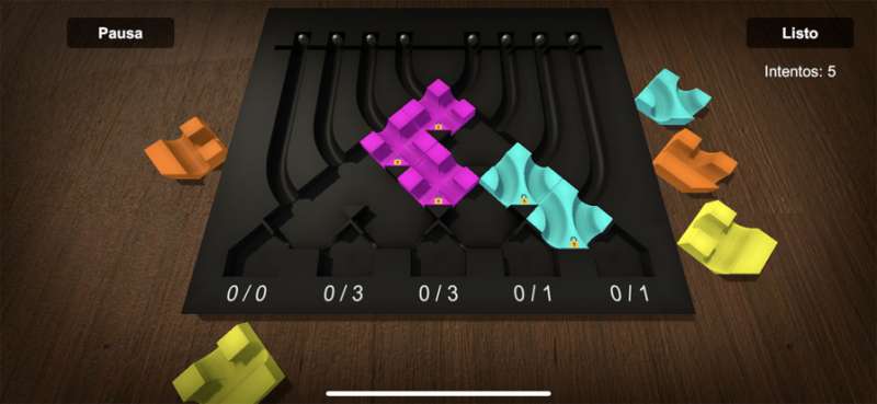 Circuito Lógico: Marble Puzzleios版5