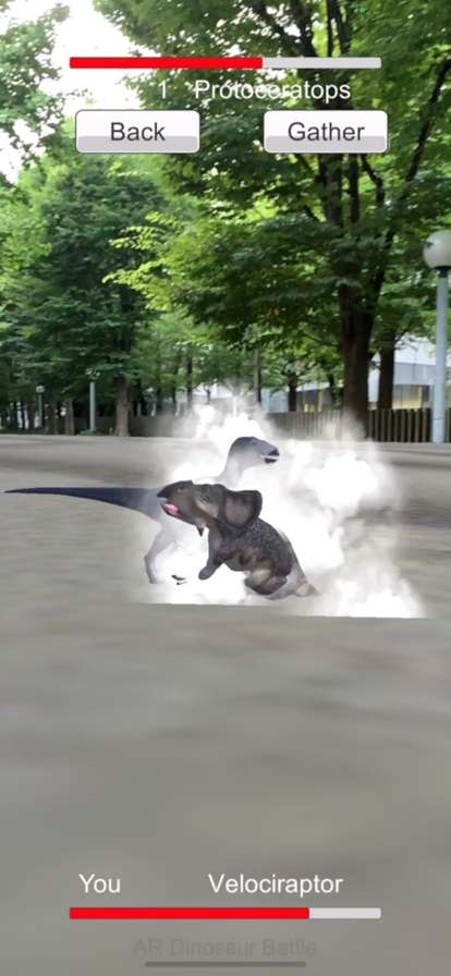 AR Dinosaur Battleios版5