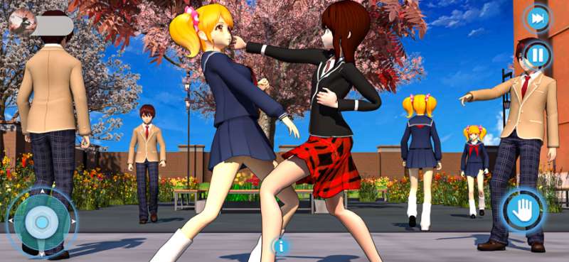 动漫高中樱花游戏ios版3
