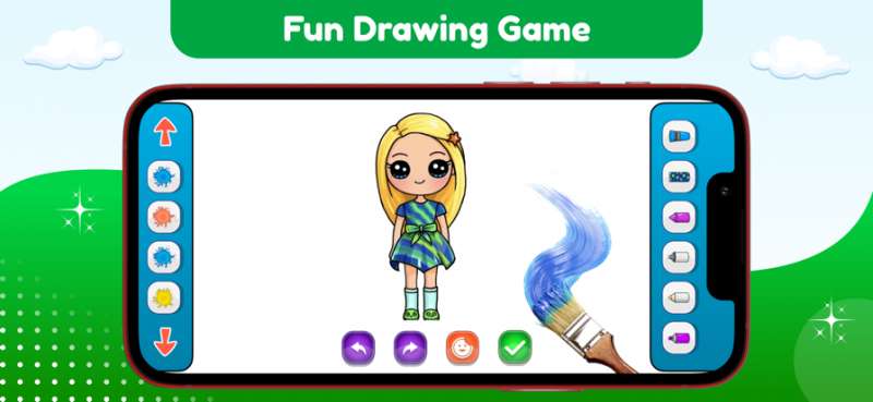 Dolls Doodle Glitter Book Appios版1