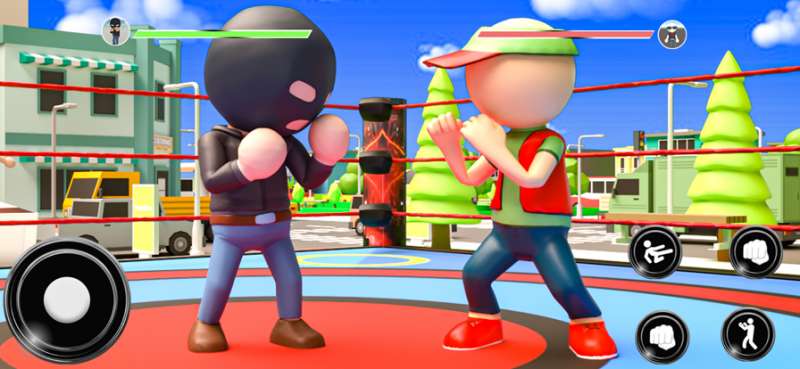 火柴人格斗摔跤游戏ios版1