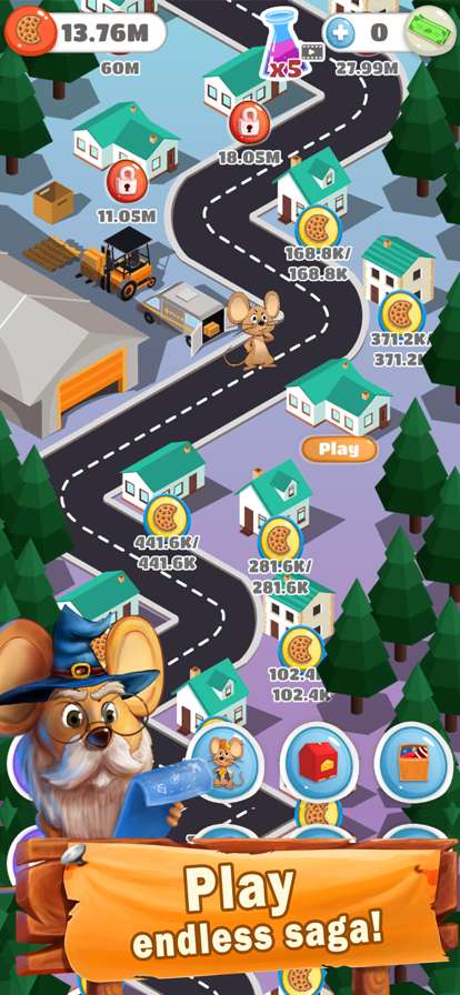 Idle Mouse: Maze Puzzle Gamesios版0