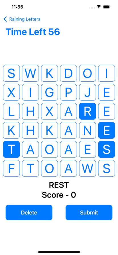 Raining Letters Word Gameios版2