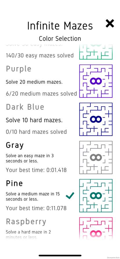 Infinite Mazesios版4