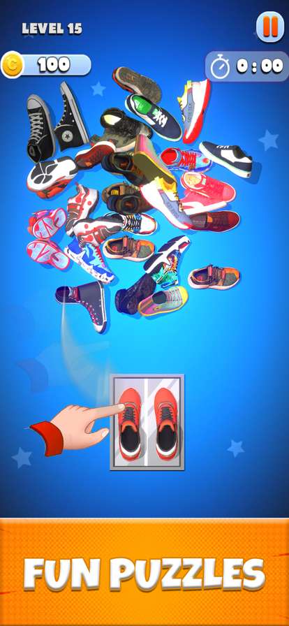 Sneaker Sort Puzzle Gameios版0