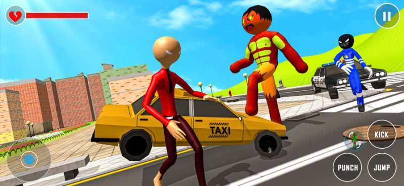 Stickman Hulking Hero Monsterios版1