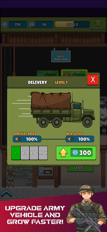 Idle Military Factory Tycoonios版6