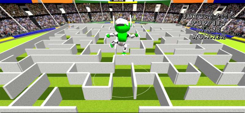 Futuristic Puppy Maze Runios版5