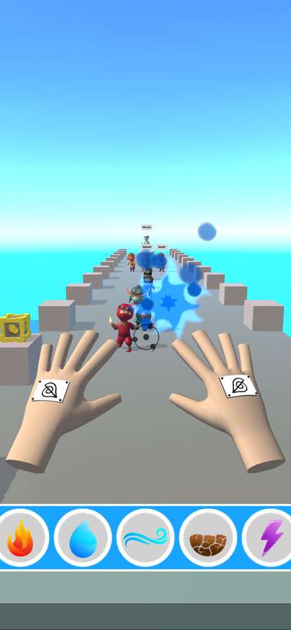 Ninja Magic 3D: Jutsu Handsios版1