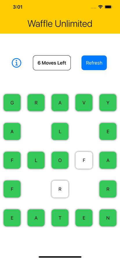 Waffle Unlimited Word Gameios版4